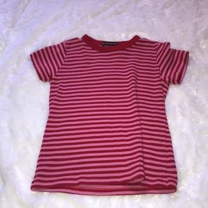 Brandy Melville striped crop top